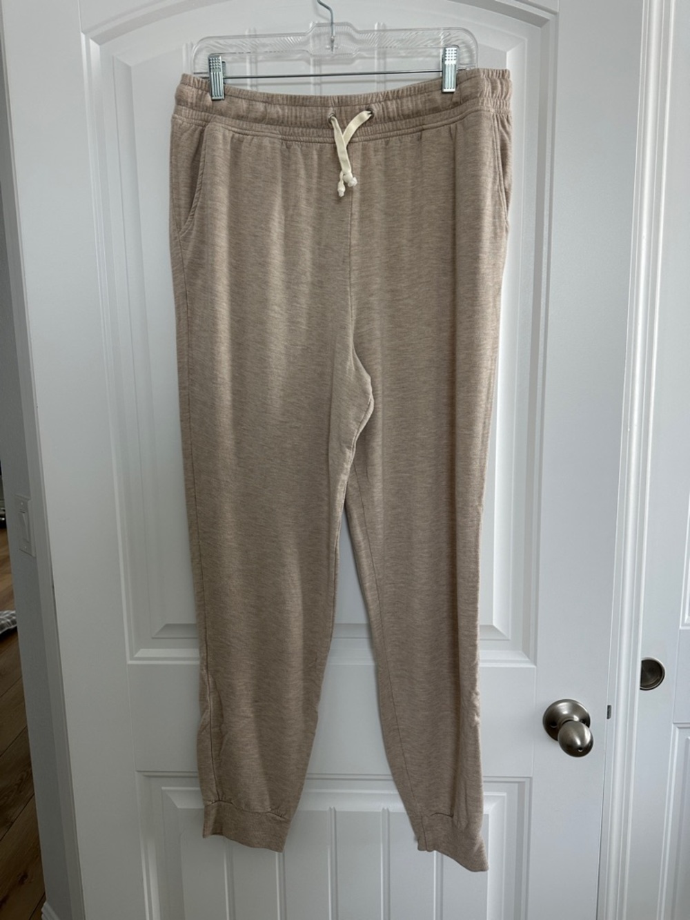 Magnolia Light Taupe Drawstring Joggers Sweatpants